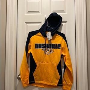 NWT Nashville Predators Hockey Team Hooded Sweatshirt
